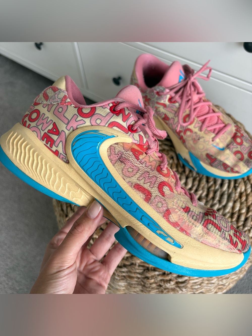 Nike Zoom Freak 4 “Letter Bros” sneakers